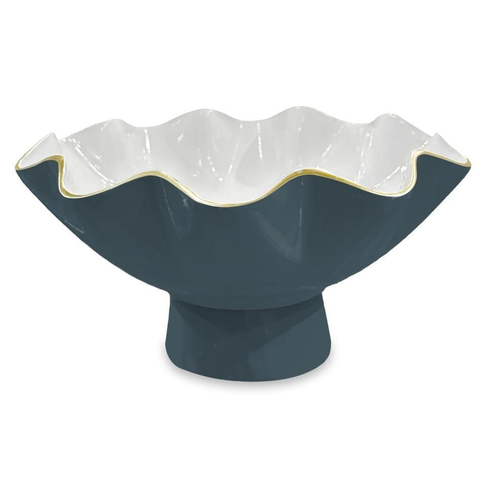 ENCANTO Carola Small Pedestal (Midnight and White)