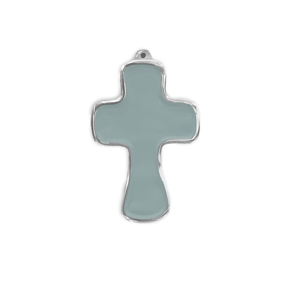 ENCANTO Athens Cross Ornament (Slate)