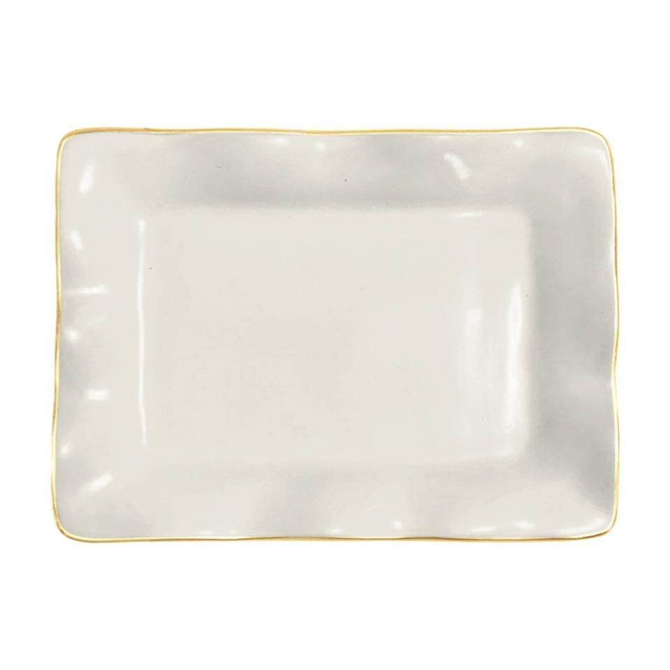 ENCANTO Vento Small Rectangular Tray (Cream)