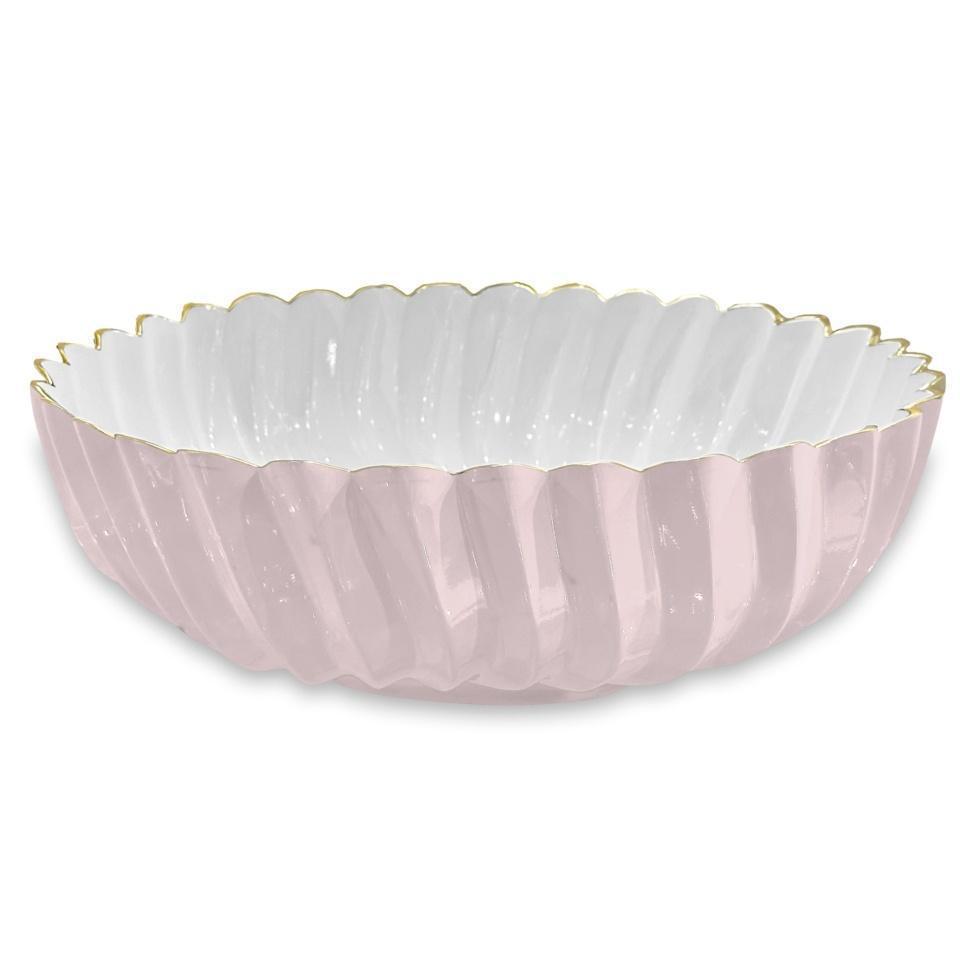 ENCANTO Orlando Large Bowl (Camellia and White)