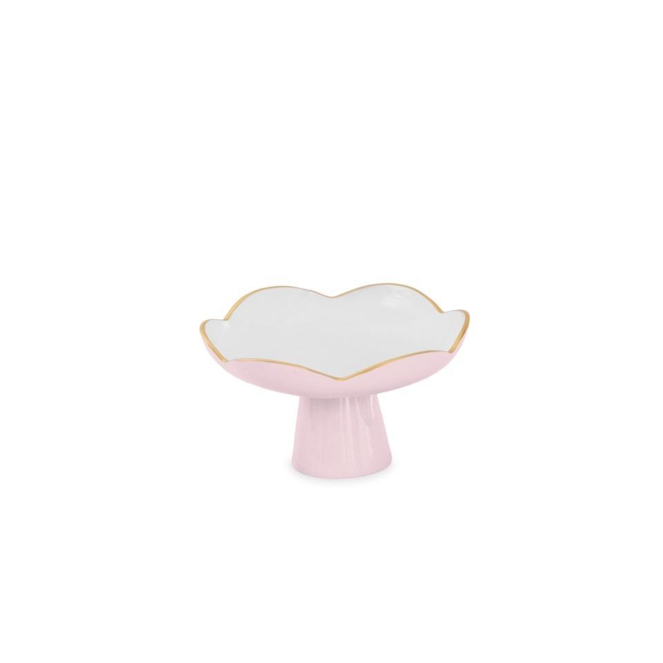ENCANTO Amelia Small Pedestal (Camellia and White)