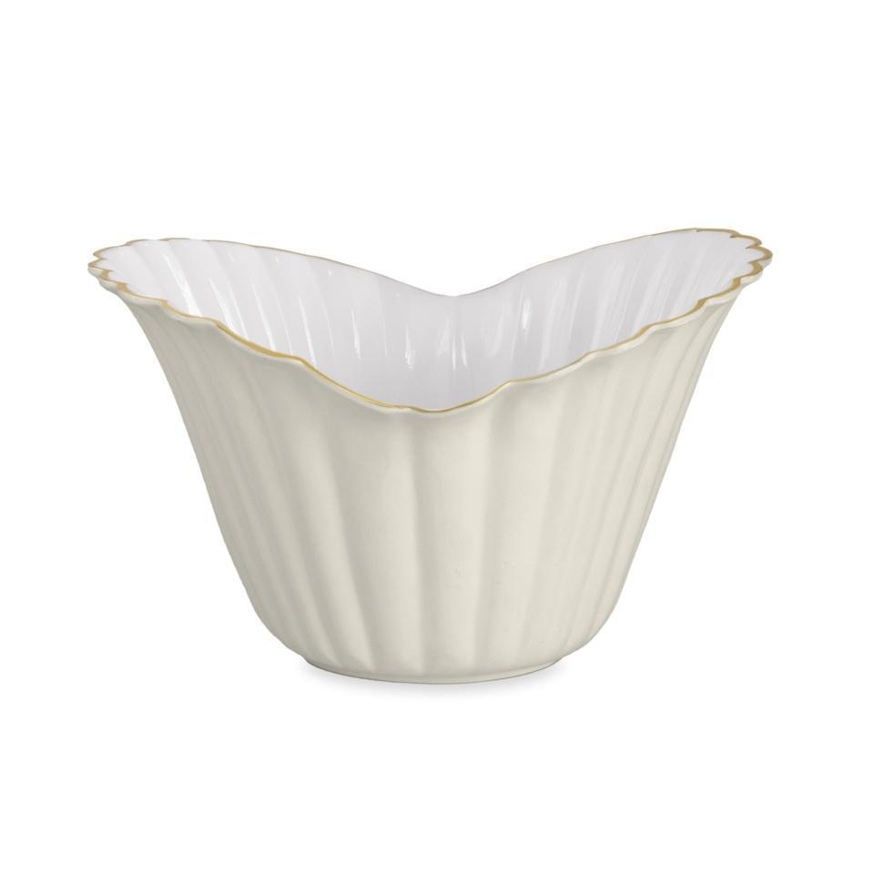 ENCANTO Vienna Large Ice Bucket (Cream and White)