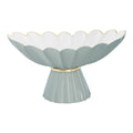 ENCANTO Vintage Hermes Pedestal (Slate and White)