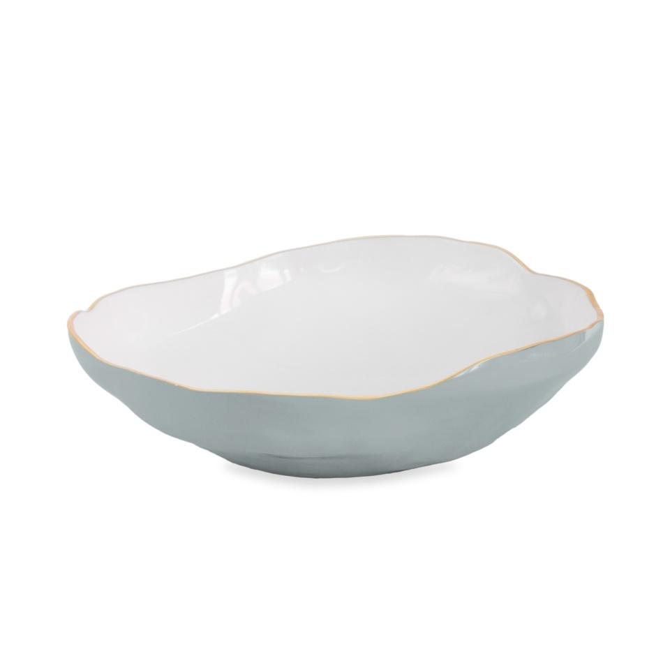 ENCANTO Nuevo Large Bowl (Slate & White)