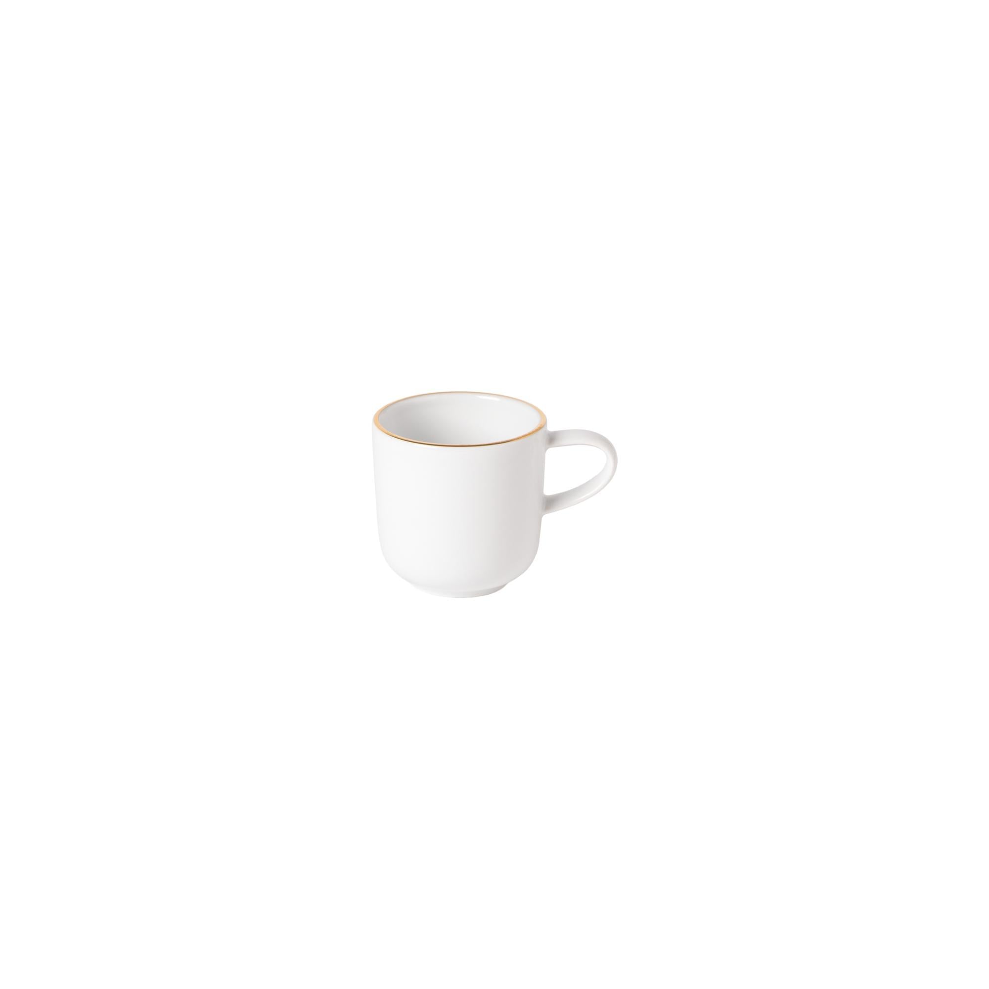 Coffee Cup, White-gold