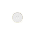 Coffee Saucer, White-gold