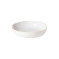 Soup Pasta bowl, White-gold