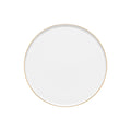 Dinner plate, White-gold