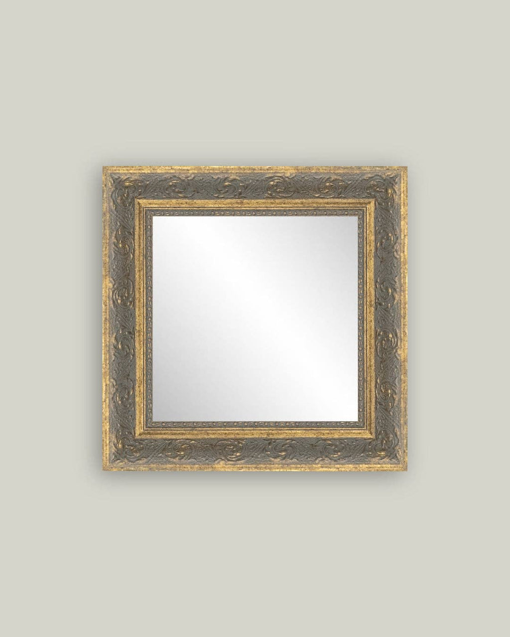 Patina Gold Framed Mirror