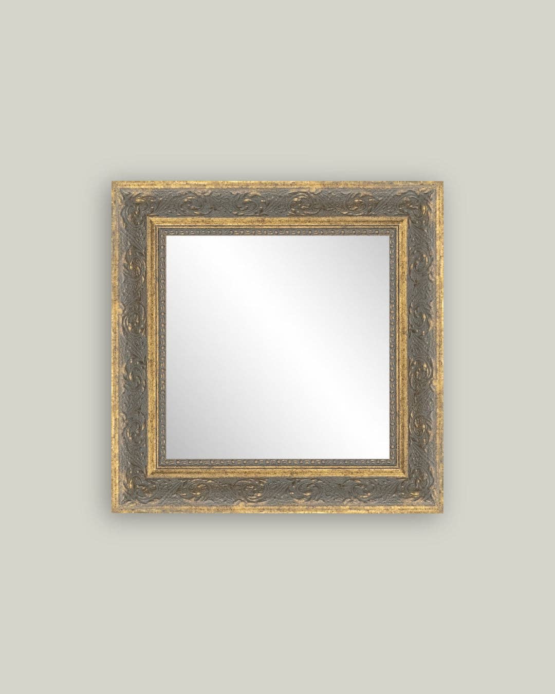 Patina Gold Framed Mirror