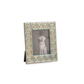 Greek Key Frame 4 x 6  (Turquoise)