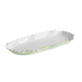 Colette Oblong Tray (Pistachio and White)