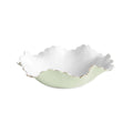 Colette Medium Bowl (Pistachio and White)