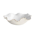 Colette Large Bowl (Cream and White)