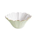 Avril Medium Bowl (Pistachio and White)
