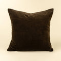 20x20 Vera Luxe Velvet Pillow, Midnight Green