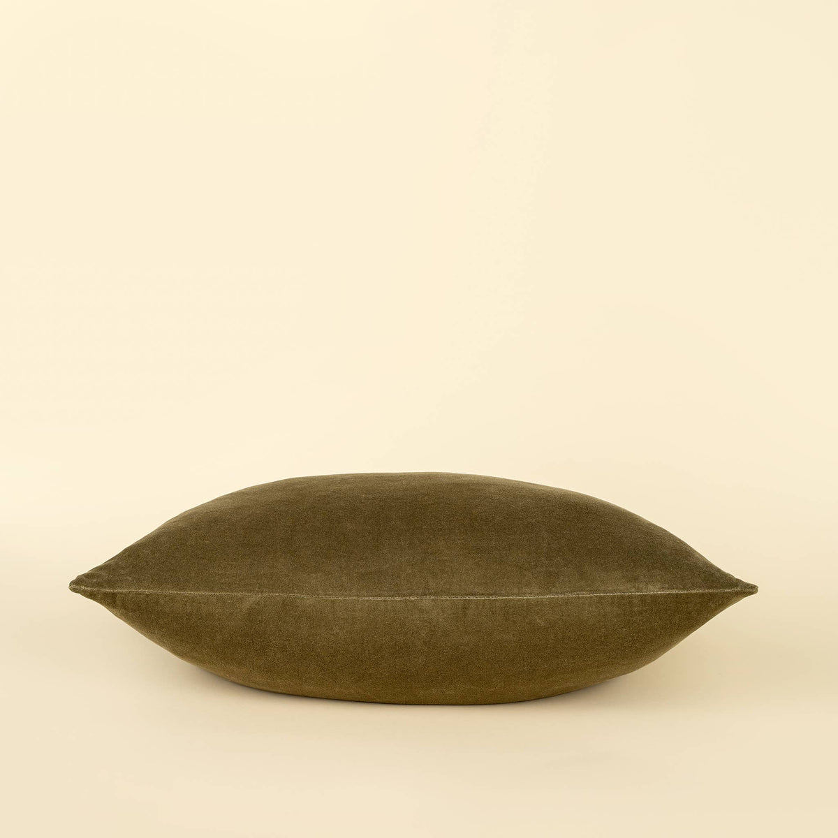 16x24 Vera Luxe Velvet Pillow, Olive