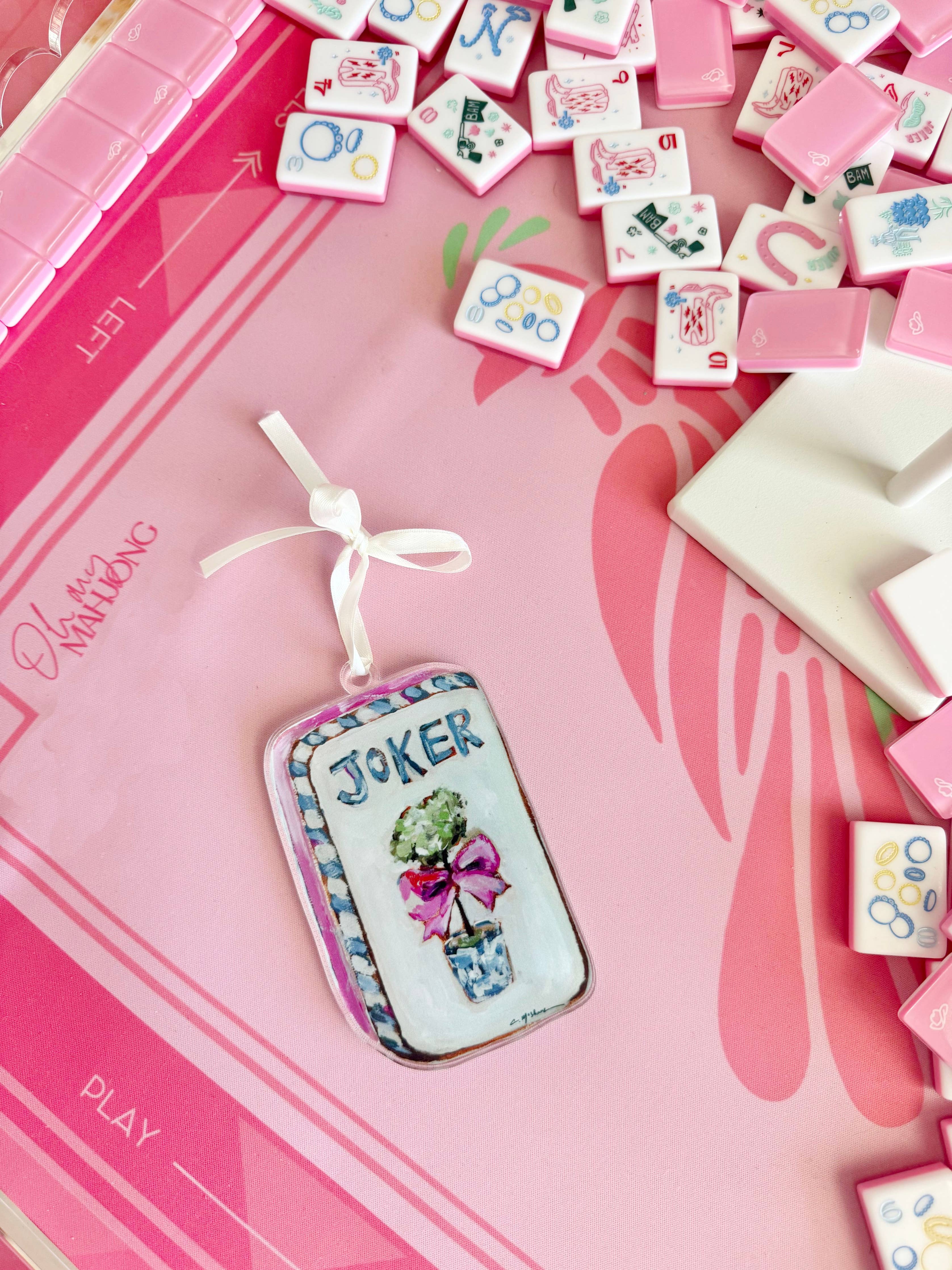 "Mahjong Chic" ornament