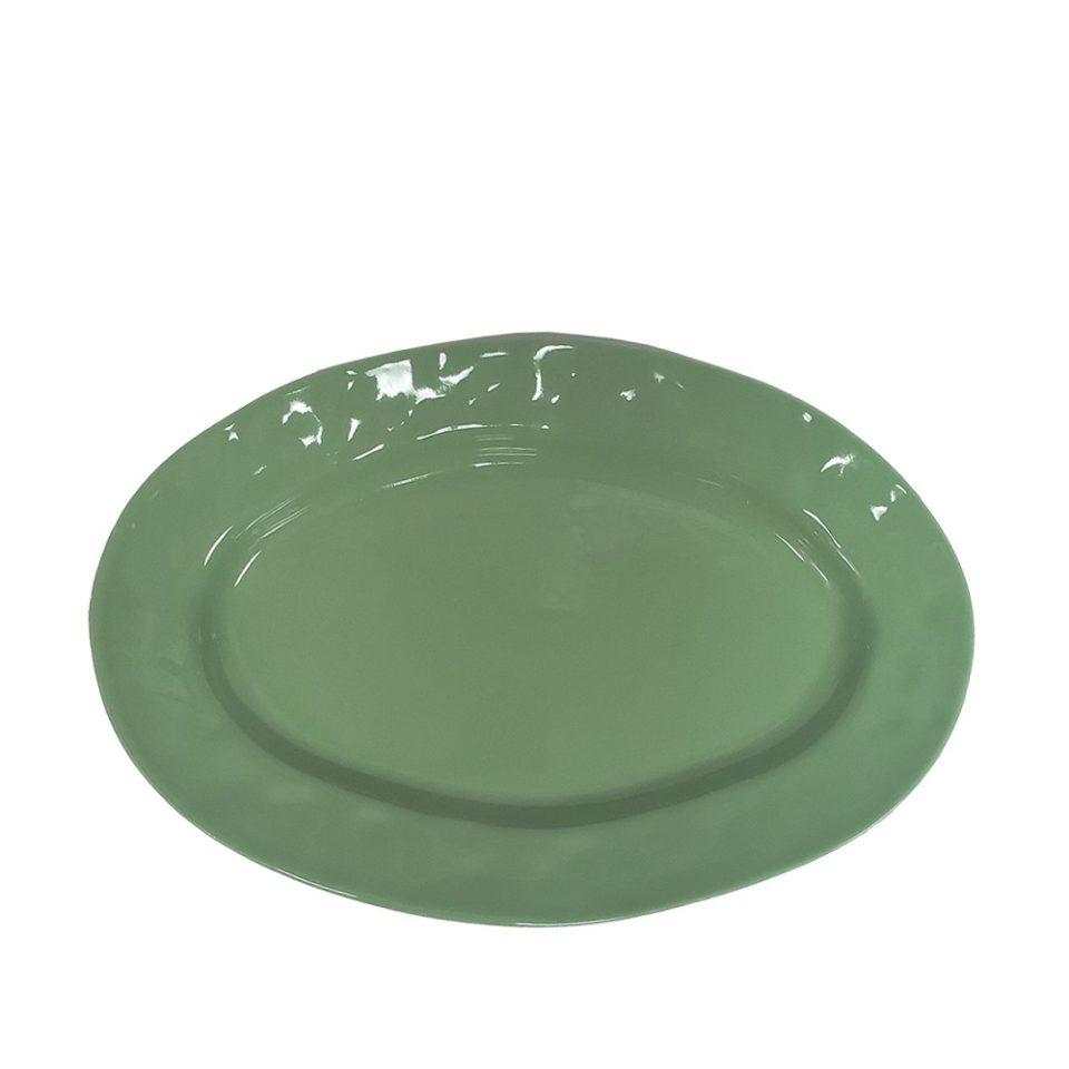 Small Oval Platter - Fern Green