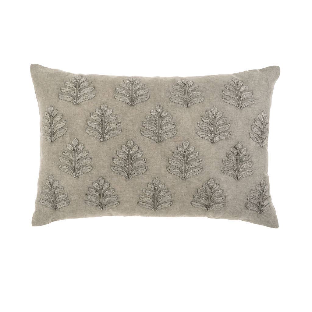 16x24 Orchard Pillow, Fog
