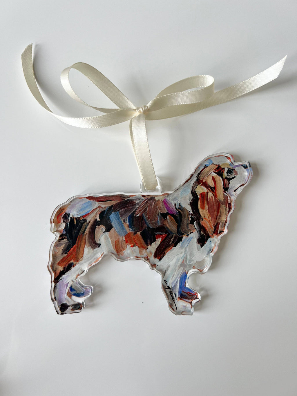 "Cavalier King Charles blen" ornament