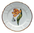 Yellow & Red Tulip Salad Plate