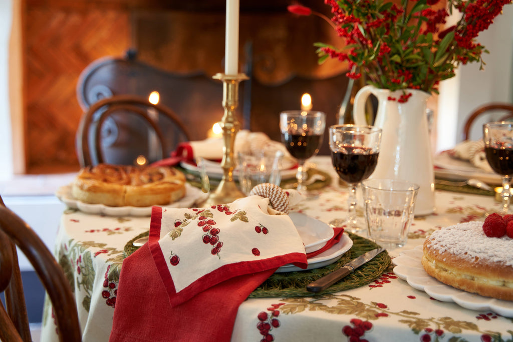 Gooseberry Red/Green Napkin - Set of 6