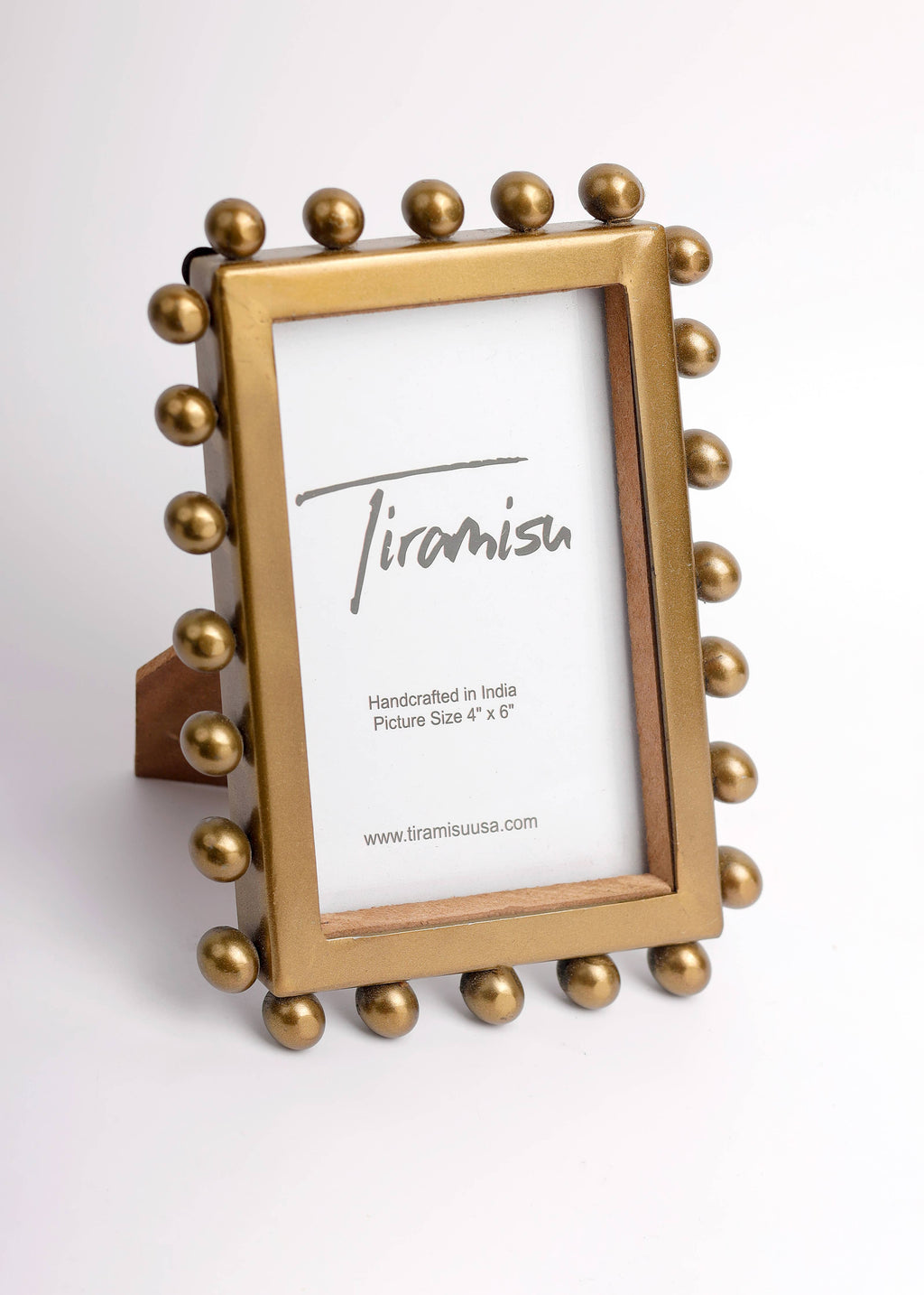 Beaded Edge Iron Picture Frame