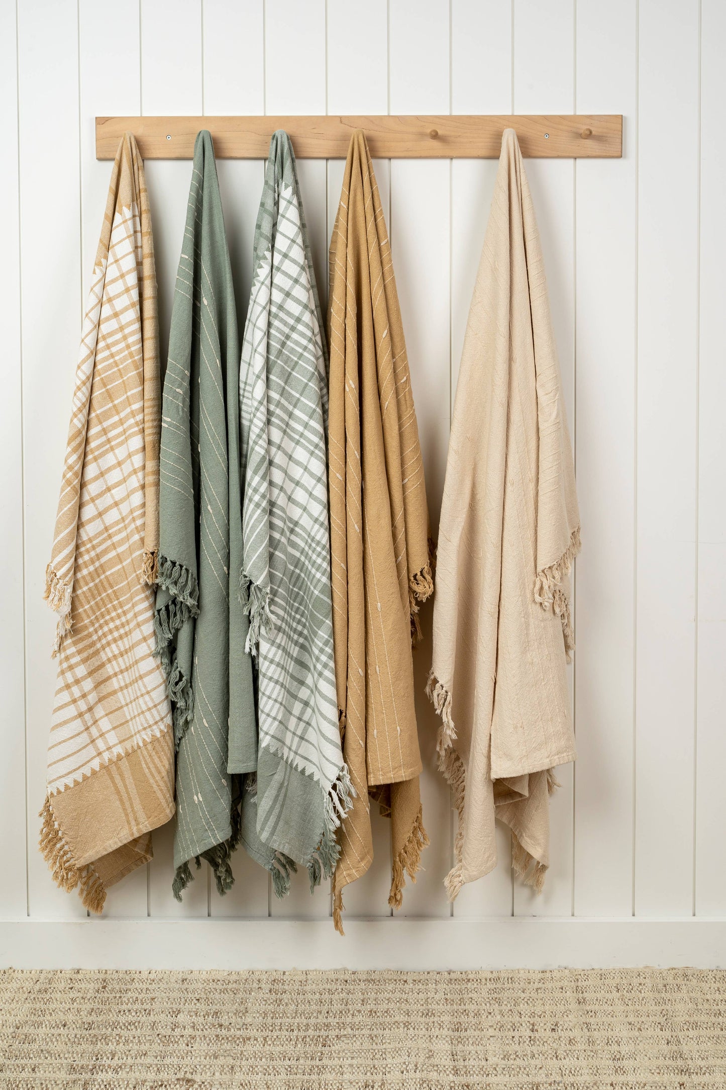 Sola Woven Throw, Natural