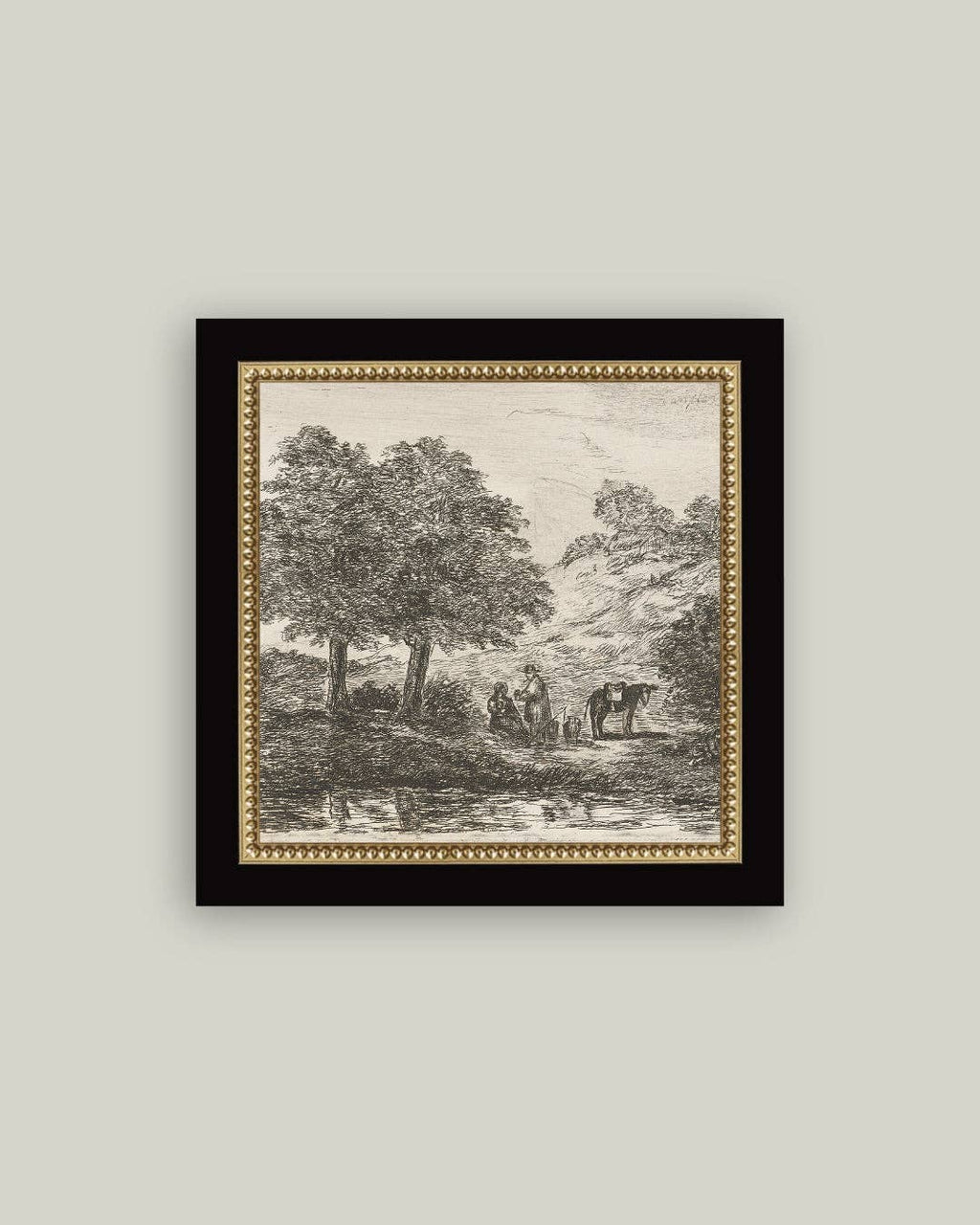 Landscape with Family under Tree