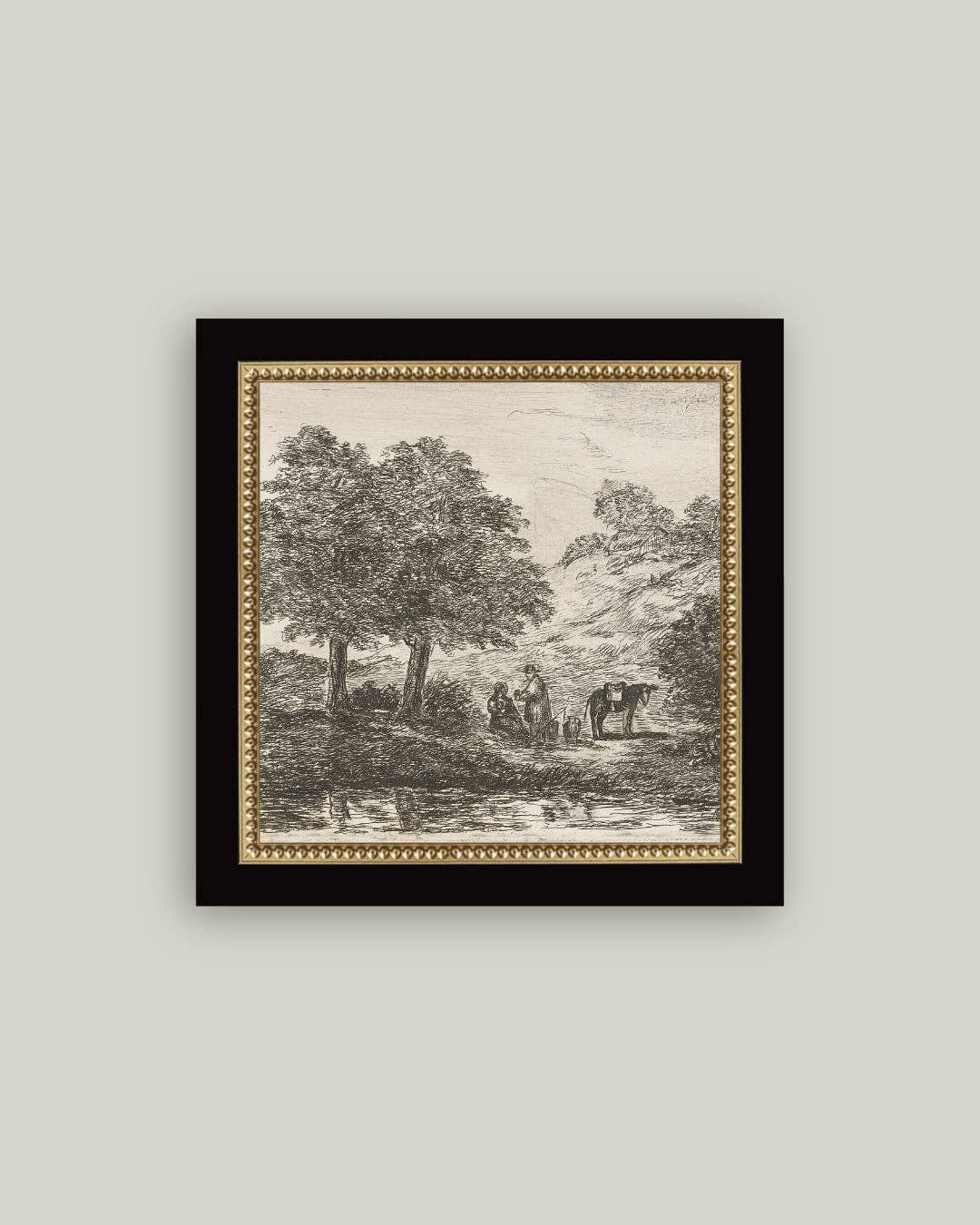 Landscape with Family under Tree