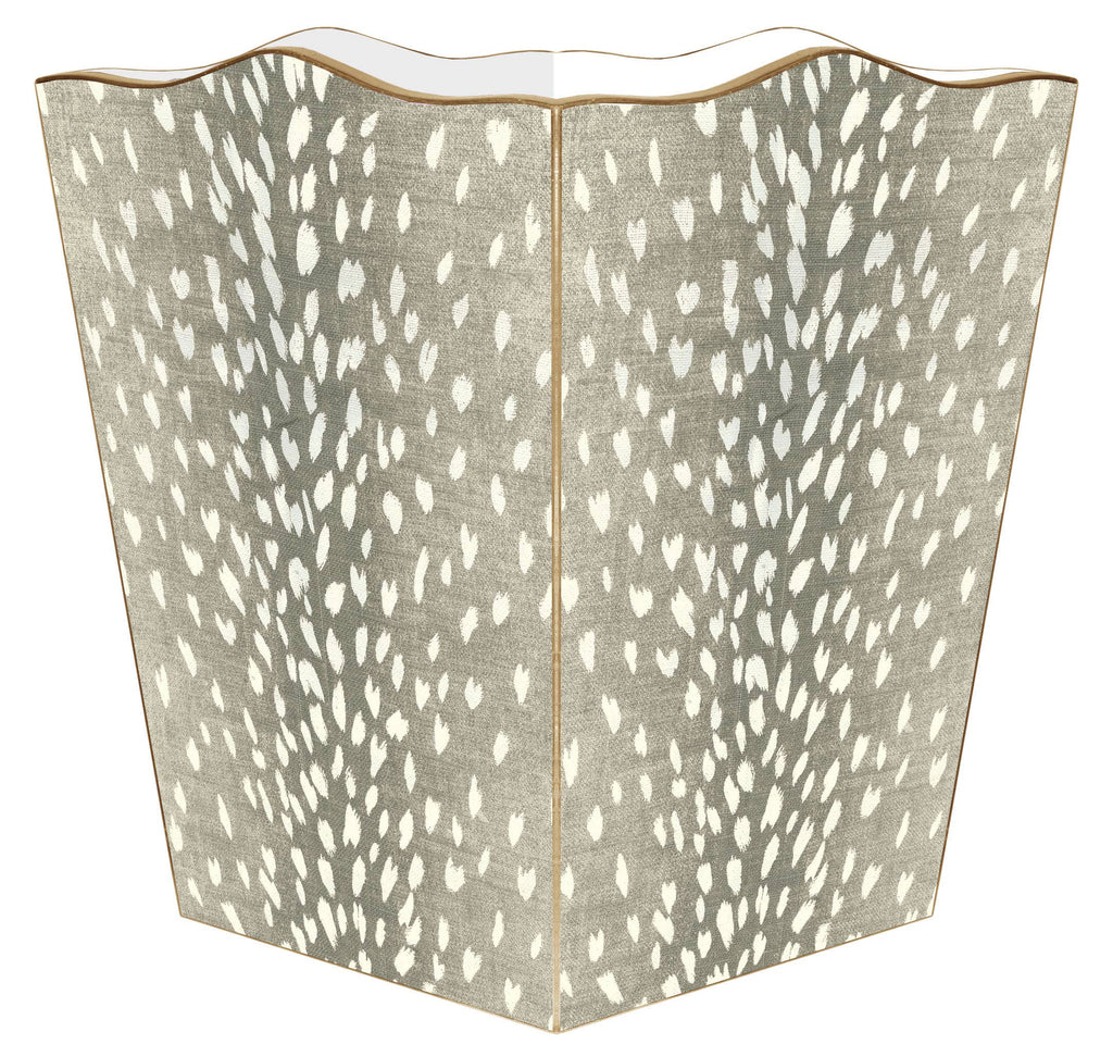 WB8815- Taupe Antelope Wastepaper Basket