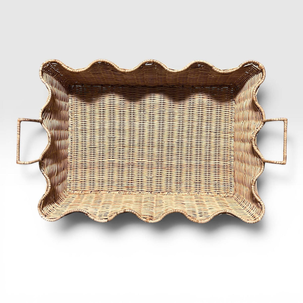 Large Scalloped Tray