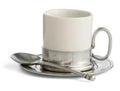 Espresso Cup &amp; Saucer with Spoon