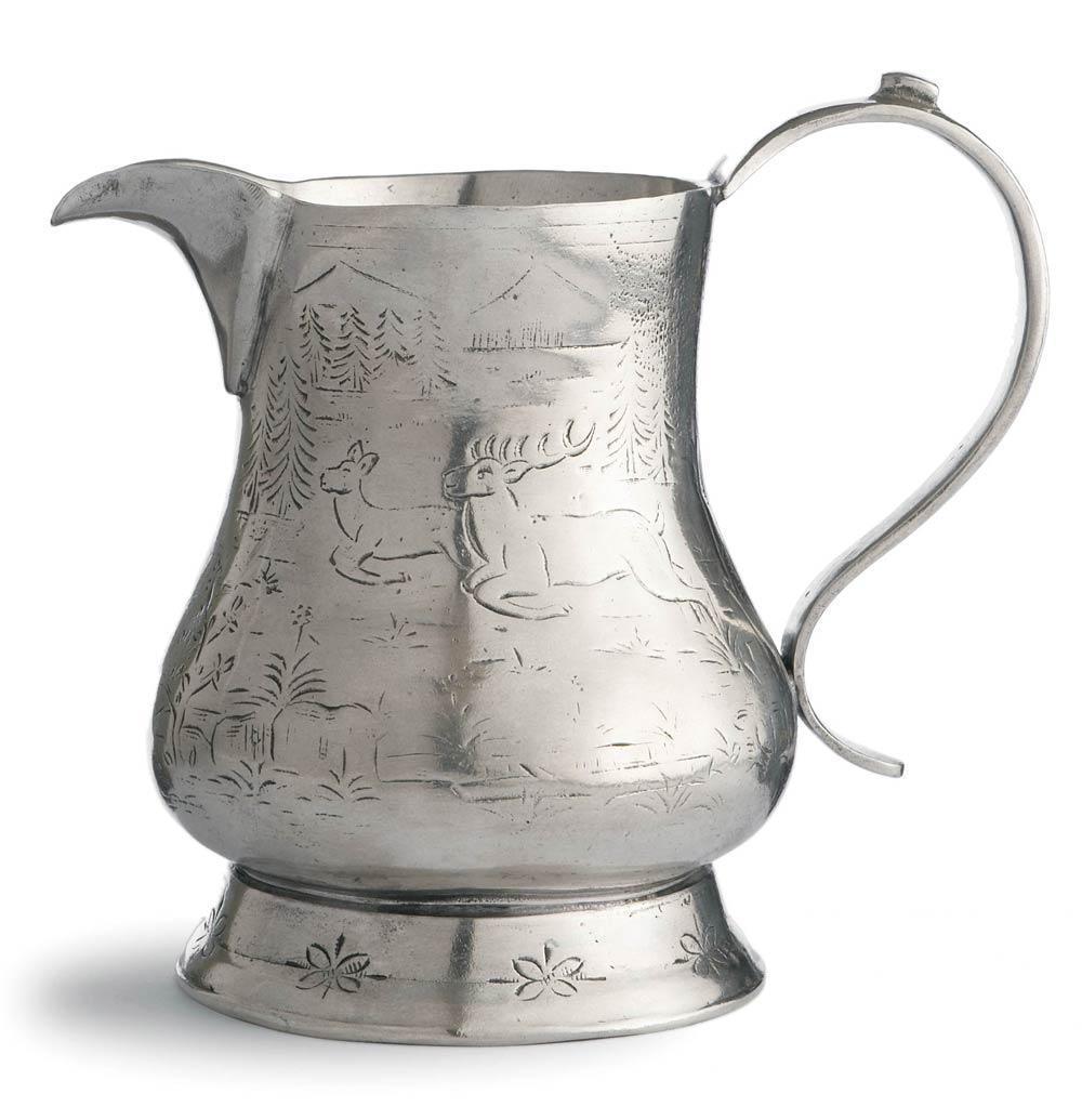 Pitcher with Deer