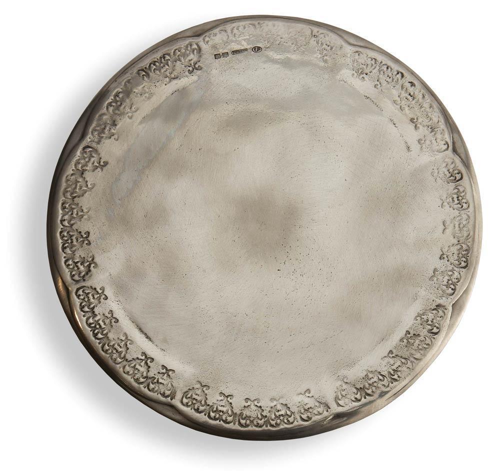 Pewter Cake Plate