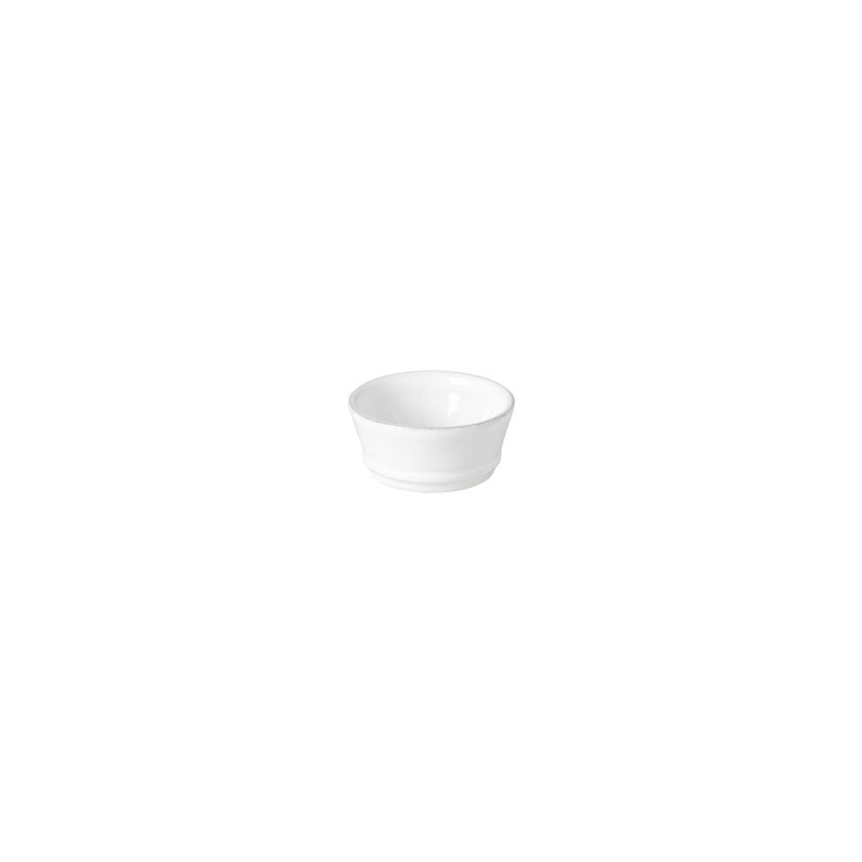 Ramekin Butter Dish, White