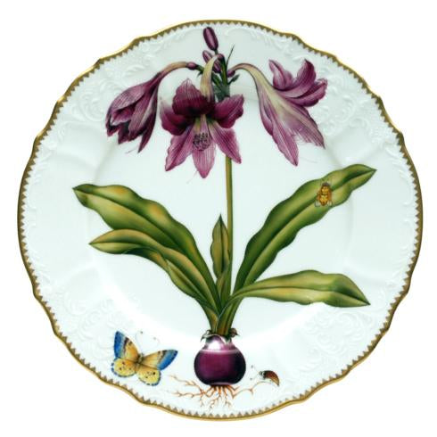 Raspberry Lily Dinner Plate