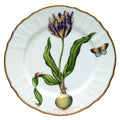 Yellow &amp; Purple Tulip Dinner Plate