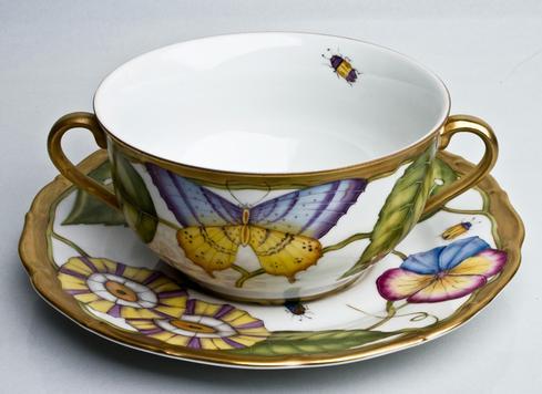 Midsummer Cream Soup Cup and Saucer