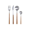 Flatware 5 Pieces, Wood