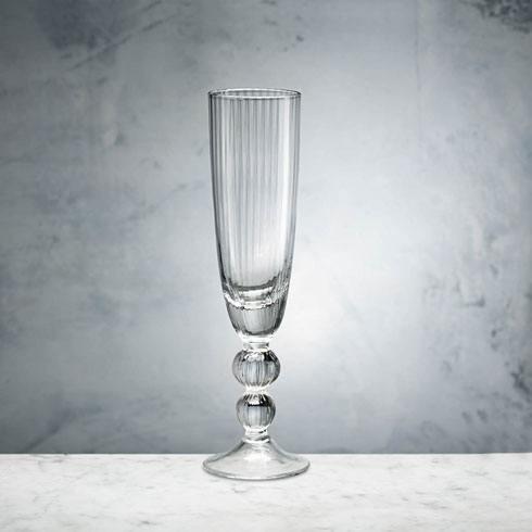 Venice Champagne Flute Set of 4 (Clear)