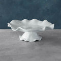 Havana Pedestal Cake Plate (White)
