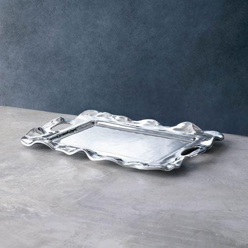 Rebecca Medium Rectangular Tray with Handles