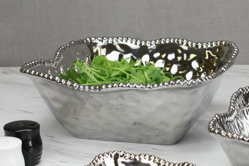 Large Square Salad Bowl