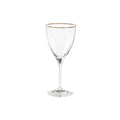 Wine Glass Golden Rim 9 oz.
