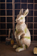 FAUX CONCRETE RABBIT - HEAD FORWARD