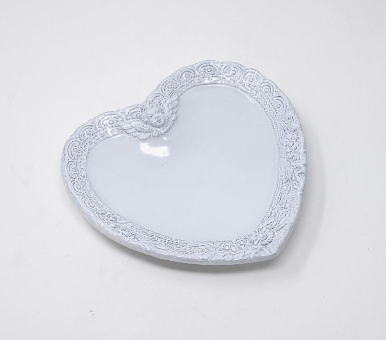 Cherubino Heart Plate