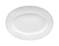 Oval Platter 12", White-cream