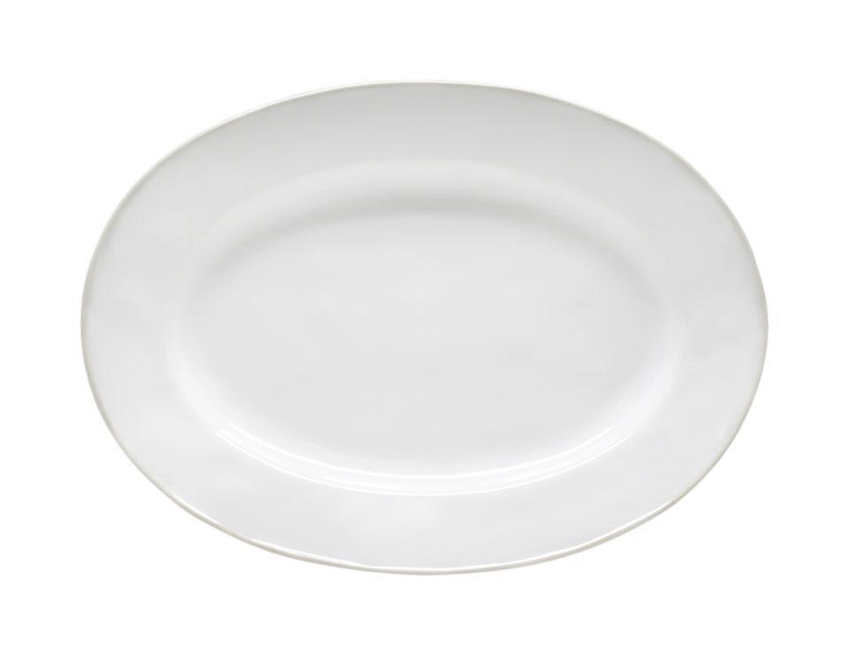 Oval Platter 12", White-cream